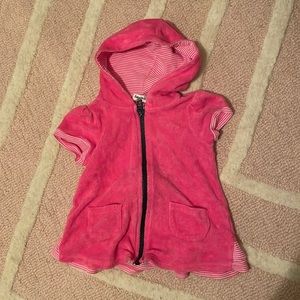 Terry cloth cover up